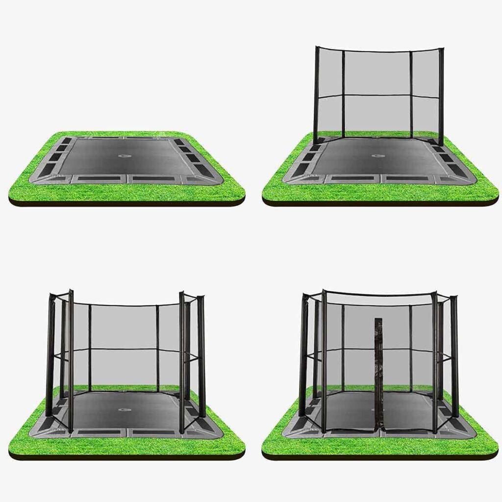Inground trampoline 